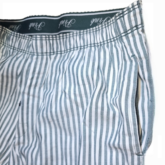 🆕Victoria’s Secret PINK Striped Flannel Sleep Pants - Extra Small - NWT - Picture 5 of 11